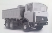 МАЗ 551605 самосвал 3-хсторонник