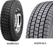 315/80R22.5 Kelly Armorsteel KDM 156/154M Ведущая ось